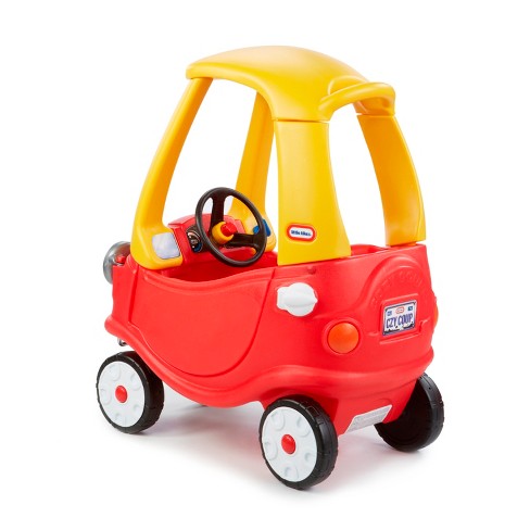 red and yellow kid car