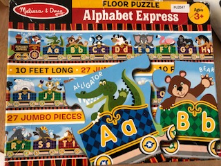 Alphabet Express Floor Puzzle